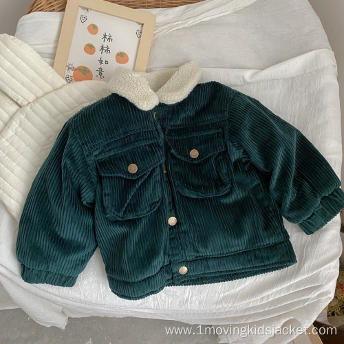 Children's Corduroy Fleece Jacket